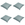 Madison sierkussen Best deal - rood - 60x60x10cm - set van 4