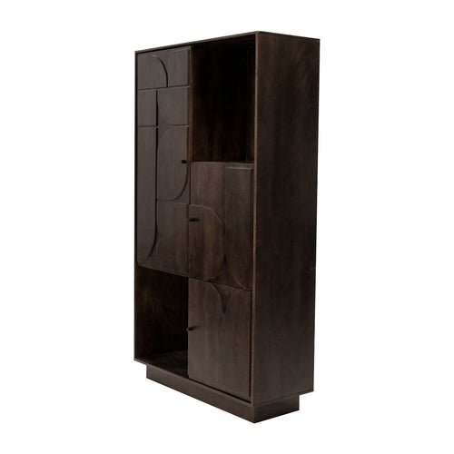 Kick wandkast Arvid - Bruin