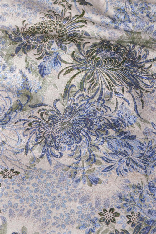 At Home by Beddinghouse Full of Beauty dekbedovertrek - Tweepersoons - 200x200/220 cm - Blauw Groen