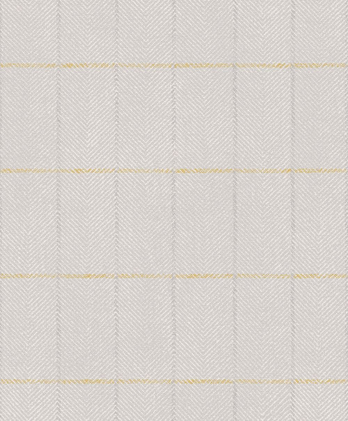 Masureel behang ruitmotief grijs - 53 cm x 10.05 m - 631041 - vtwonen shop