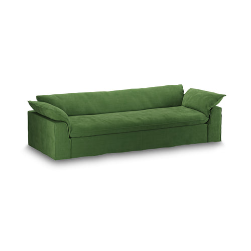HKLIVING bank Nomad – royal velvet green – 305cm - vtwonen shop