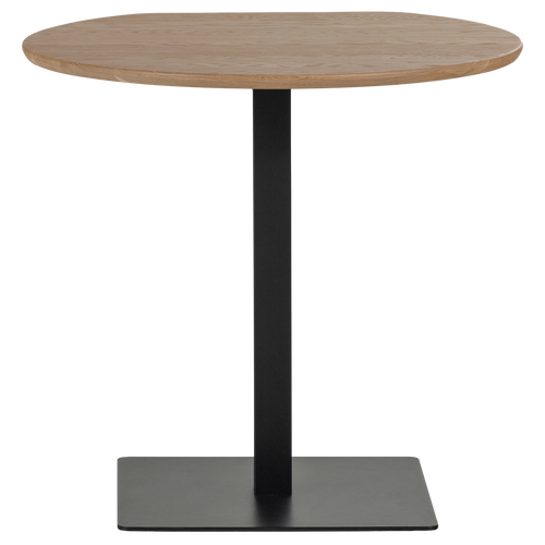 WOOOD bistro tafel eindstuk dl 80x74cm Tablo - Transparant