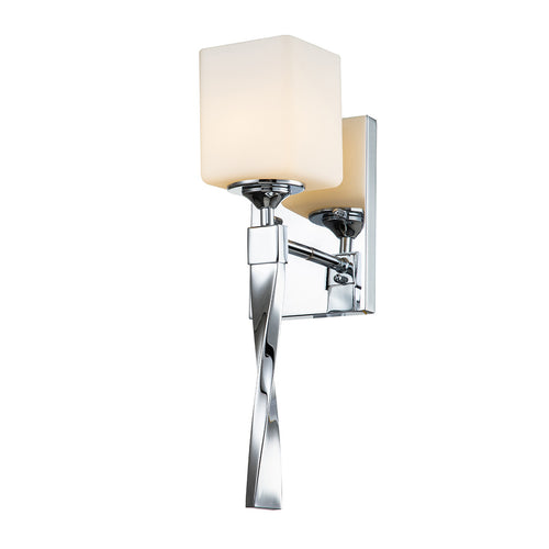 Elstead Kichler Marette Wandlamp met Kap Gepolijst Chroom, IP44