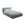 LaMiaSofa Bed met opbergruimte Roma - velours - taupe - 160x228x82
