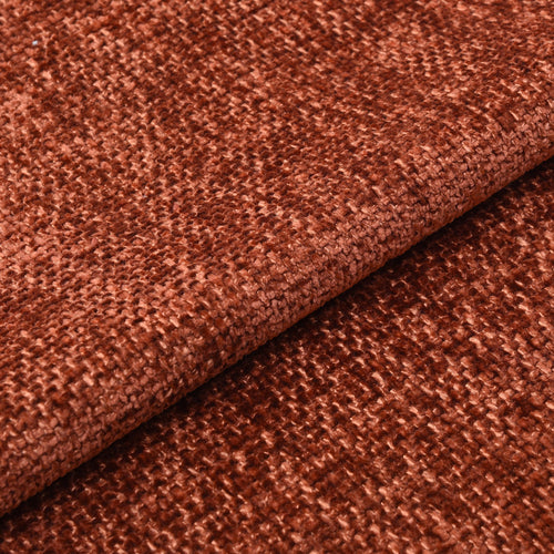 Sia Home - Hoekbanken links CHARLIE - Chenille fluweel - Terracotta - 238cm - vtwonen shop