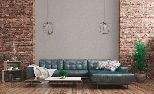 Livingwalls behang betonlook grijs - 53 cm x 10.05 m - AS-378654
