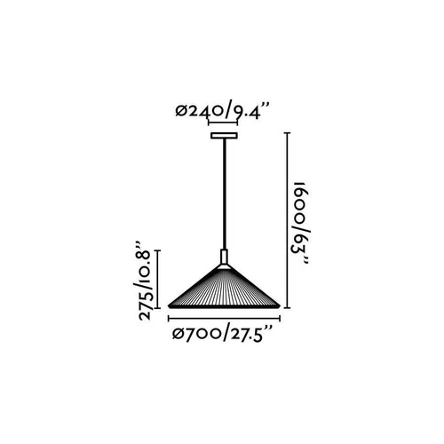 Faro Hue-In - 3 Lichts Small Dome Plafond Pendel Olijfgroen, E27