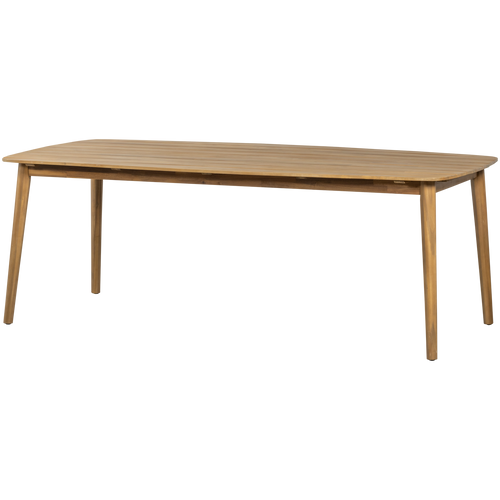 WOOOD tuintafel Kris - Acacia Hout - Naturel - 76x215x90 - vtwonen shop