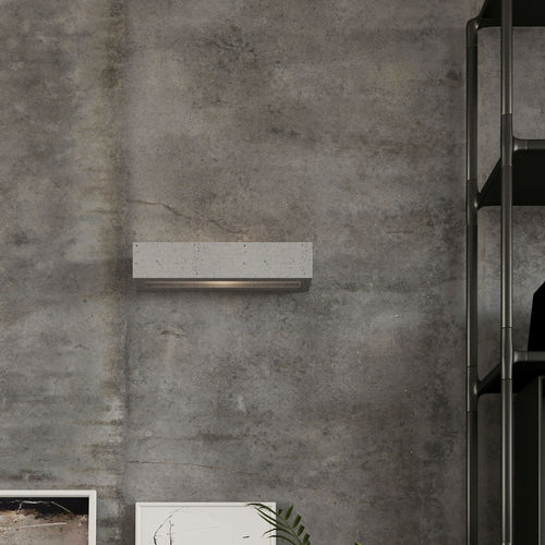Sollux Lighting Wandlamp VEGA 50 beton - 50x12x10cm