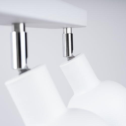 Sollux Lighting Plafondlamp ELBA 3 wit - 59x24x18,5cm