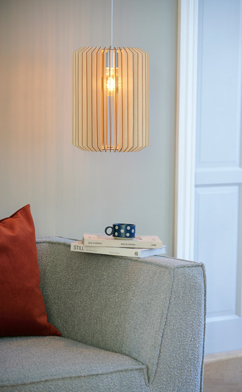 Nordlux Asti Hanglamp - Ø30cm - E27 - Hout - vtwonen shop