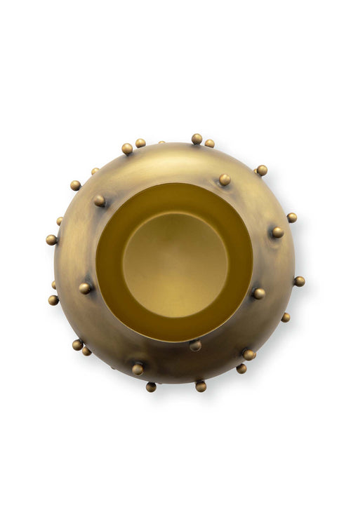 vtwonen - Vaas - Metaal - Goud - 19.5x30 cm