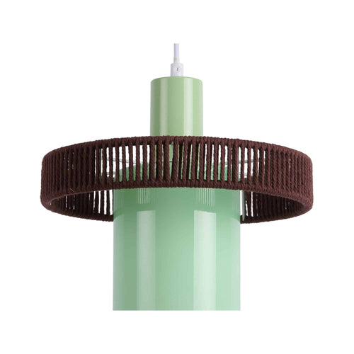 Leitmotiv hanglamp Firenze Long - groen - Ø25cm