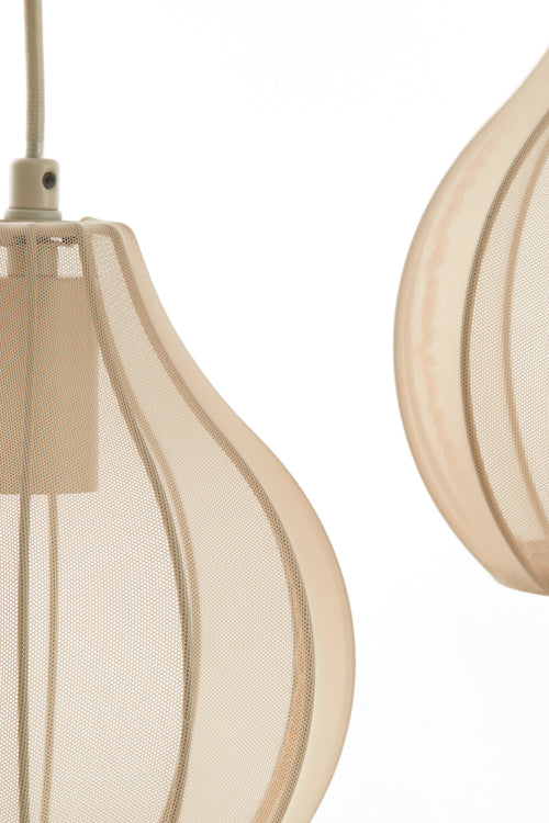 Light & Living hanglamp ELATI - bruin - 100x15x21.5cm