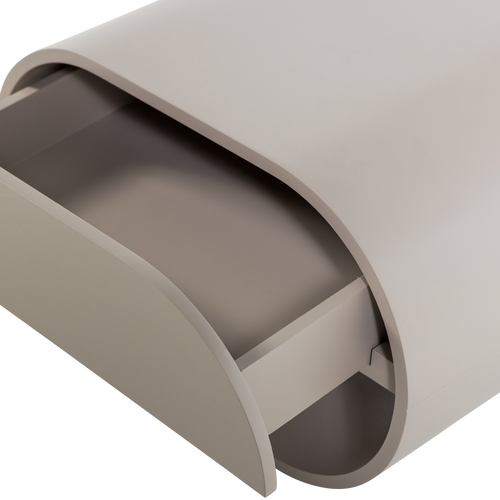 WOOOD nachtkastje hangend Momo - Hout - Zand - 24x36x28