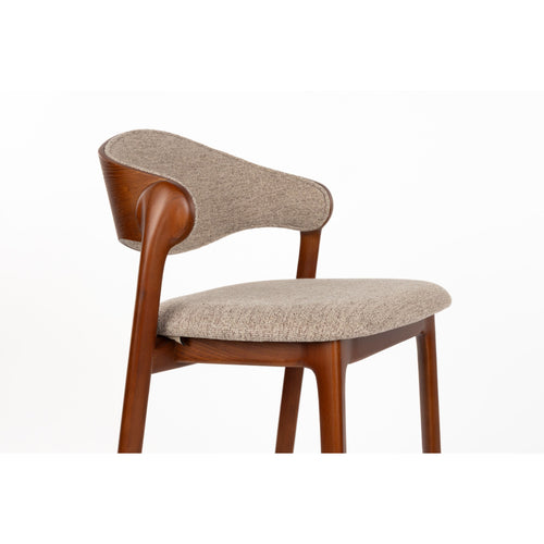 Dutchbone Babington Counter/ Barkruk 65 cm Walnoot - Set van 2 - vtwonen shop