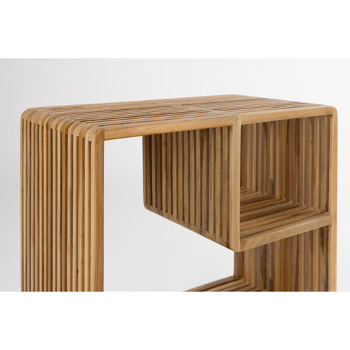 Housecraft Living Djia Bijzettafel/ Nachtkastje Teak Hout - Bruin - vtwonen shop