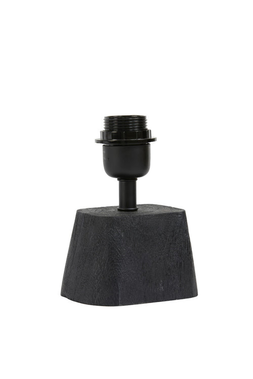 Light & Living lampvoet  - zwart - 11x9x19 cm