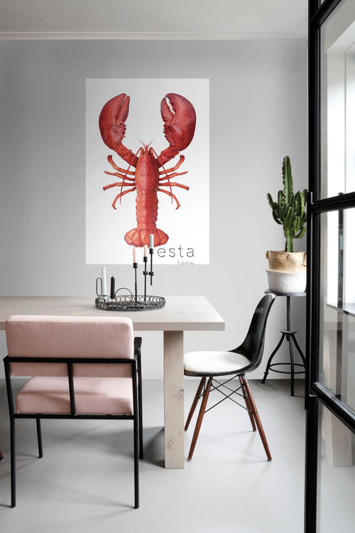 ESTAhome muursticker kreeft rood - 145 x 97 cm - 159042 - vtwonen shop