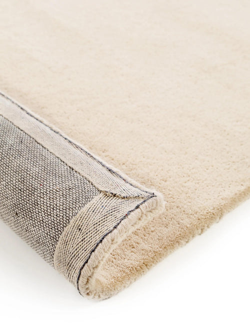 benuta wollen vloerkleed Bent - crème - 250x350 cm
