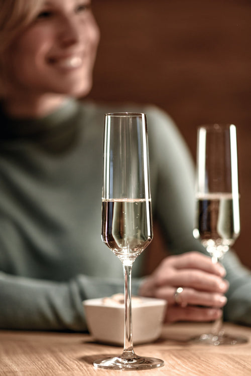 Zwiesel Glas Pure Champagneflûte met MP 7 - 215 ml - set van 2