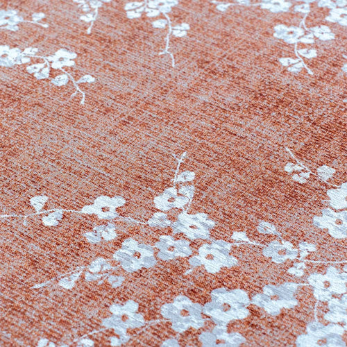 Louis De Poortere binnen & buiten machinewasbaar vloerkleed Sakura van 70% gerecycled PET - roze - 280x390cm
