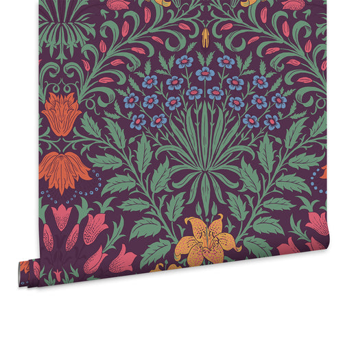 William Morris at Home Vliesbehang - Garden Dewberry