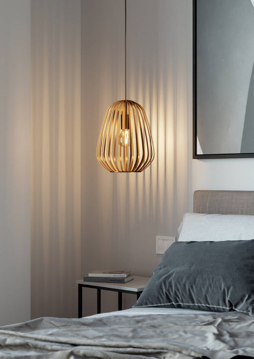 EGLO hanglamp Espinal - e27 - ø 28 cm - brons - staal - vtwonen shop