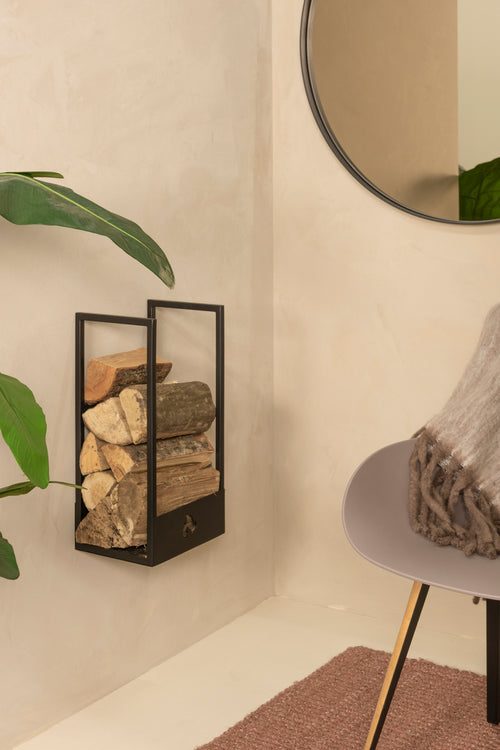 Spinder Design houtopslag Lumber Locker S - Zwart
