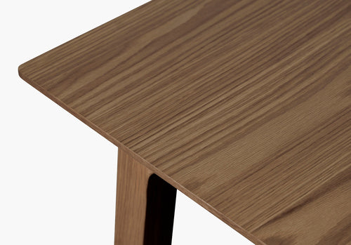 Rebellenclub Eetkamertafel Colac - 200/140 x 95 cm - Smoked Eiken