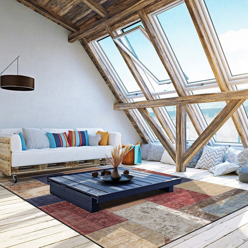 AFK Living vloerkleed Caravane - gedrukt - veelkleurig - 120 x 170 cm