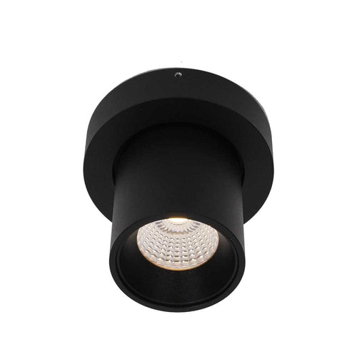 Artdelight Plafondlamp Laguna 1L Rond - Zwart