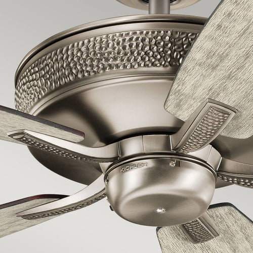 132 cm Deckenventilator, brüniertes antikes Zinn, Fernbedienung