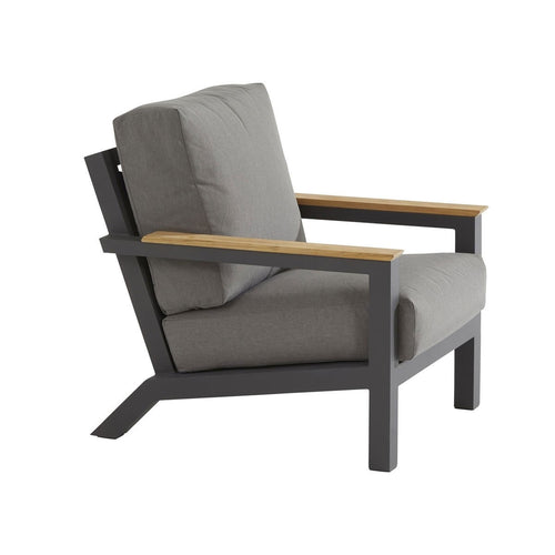 4 Seasons loungestoel Capitol donker grijs - vtwonen shop