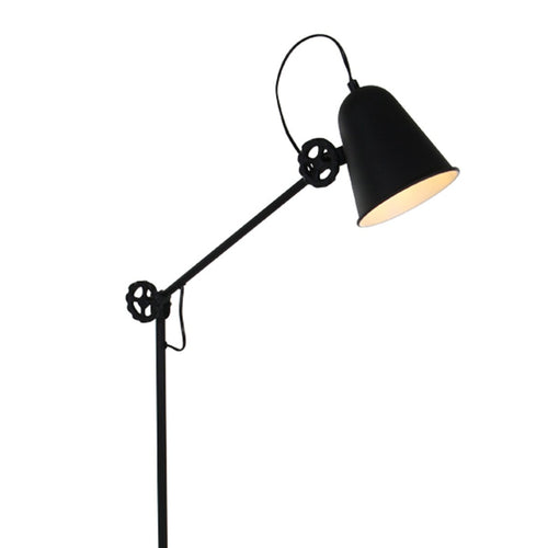 Anne Light & home vloerlamp dolphin - 1 lichts - 28x 160 cm - zwart - vtwonen shop