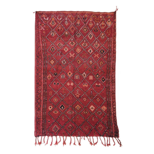 AFK Living vloerkleed Berber - handgemaakt - Wol - 197 x 313 cm - vtwonen shop