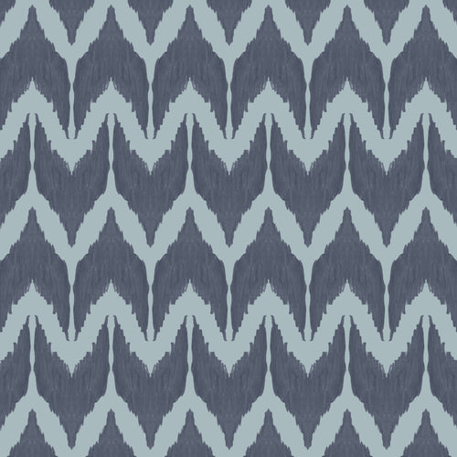 Catchii Behang Ikat Toko jeans blue - vtwonen shop