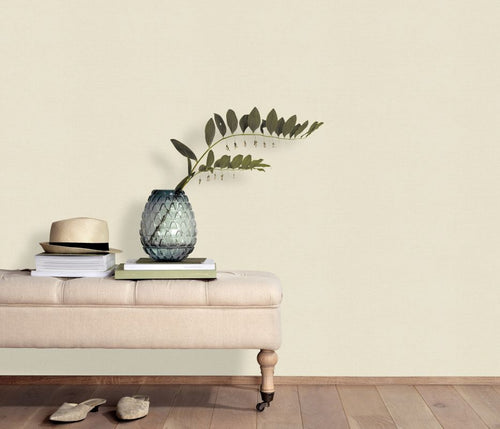 Erismann behang linnenstructuur beige - 53 cm x 10.05 m - 661430 - vtwonen shop