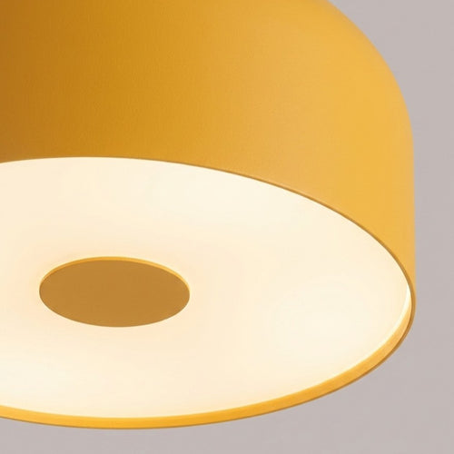 Sollux Lighting Plafondlamp OMIQ geel - 30x30x15cm