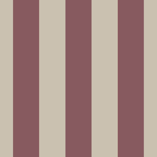 Sanders & Sanders behang strepen donker rood en beige - 53 cm x 10.05 m - 640691