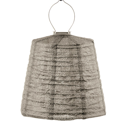 Lumiz solar lampion – marrakesh lampshade – 40 cm – taupe