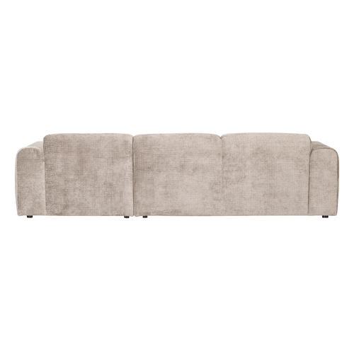 WOOOD chaise longue bank rechts Cloud - Chenille - Naturel -80x280x165