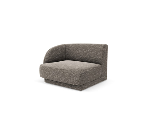 Micadoni linker module Miley chenille grijs - 90x90x70cm