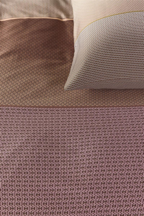 Kardol dekbedovertrek Mimic - 260x200/220 cm - steenrood - vtwonen shop