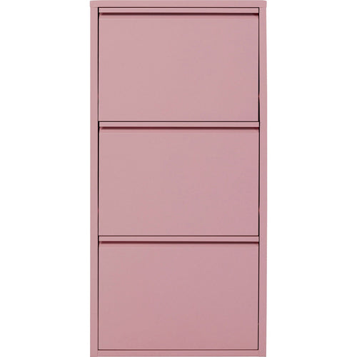 Kare Design Schoenenkast Caruso - roze - 3 laden - vtwonen shop