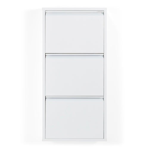 Spinder Design schoenenkast Billy 3 - Wit - 6 paar schoenen - vtwonen shop