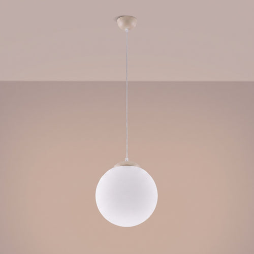 Sollux Lighting Hanglamp UGO 30 taupe - 30x30x120cm