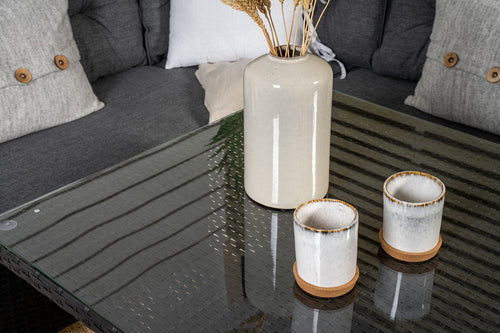 Rebellenclub Loungeset Lembe - Zwart Grijs