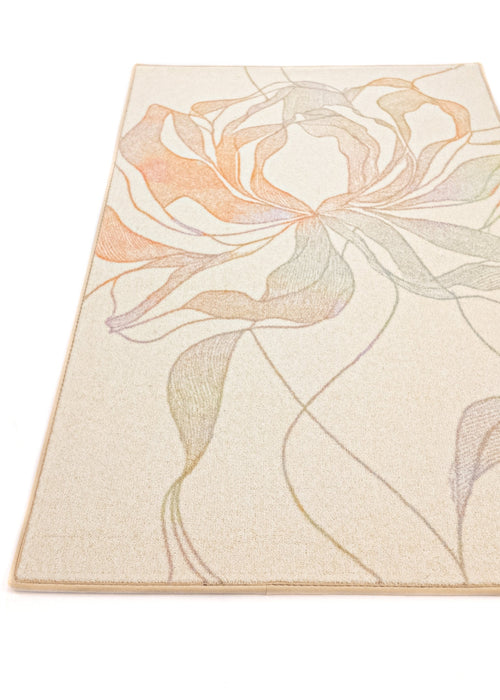Vloerkleed MOMO rugs x NOŪRA studios - Bloom Beige/ multicolour 300x400 cm