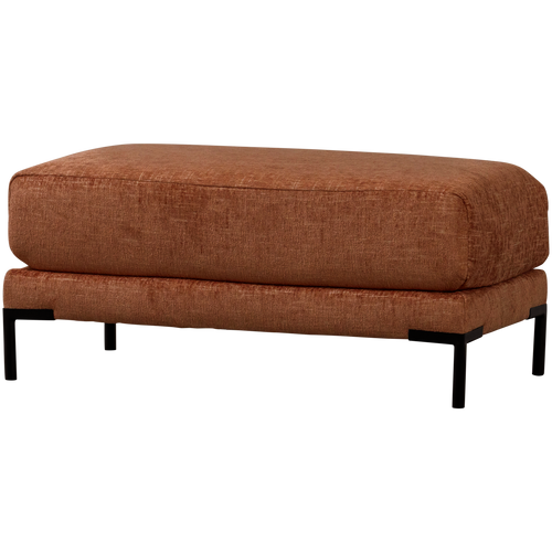 vtwonen poef Couple - Polyester - Rust Melange - 44x50x100 - vtwonen shop